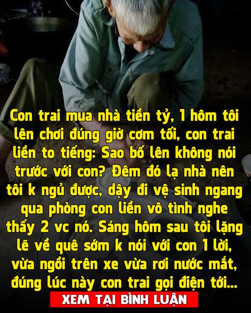 Thì ra con trai không yên ổn như tôi tưởng…