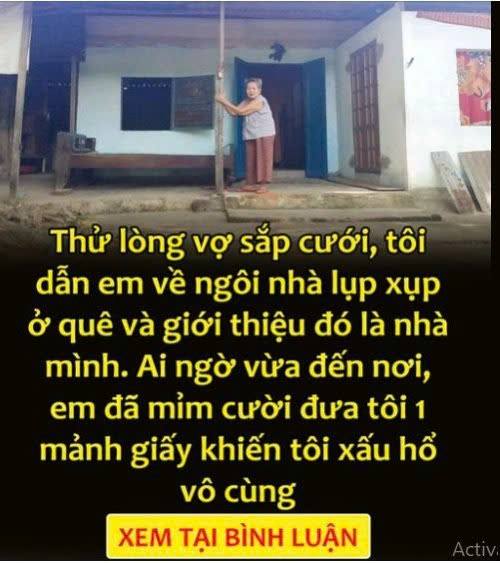 Đưa bạn gái tới căn nhà cũ n á t để em chia tay, ai ngờ vừa thấy người phụ nữ mặc r á ch rưới