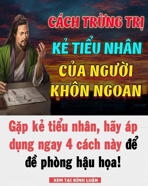 Gặp kẻ tiểu nhân, hãy áp dụng ngay 4 cách này để đề phòng hậu họa!