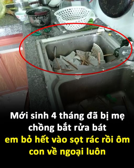 Em bỏ hết vào sọt rác rồi ôm con về ngoại luôn!