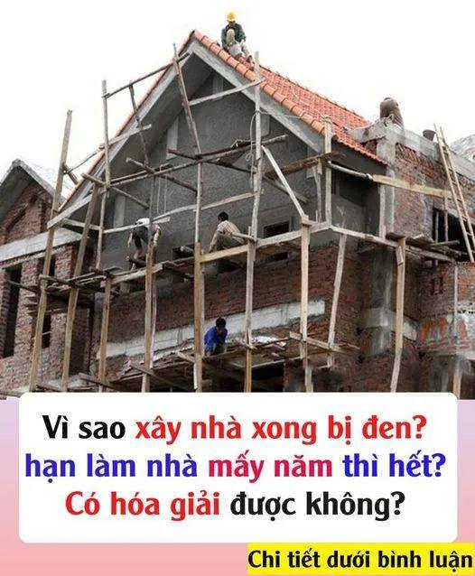 Ông bà ta đã bảo: Làm nhà mới hay gặp hạn, vì sao?