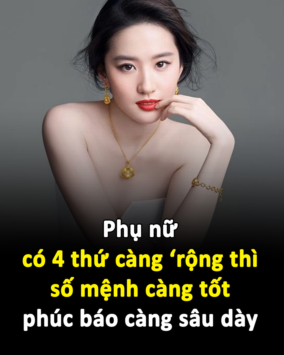 Càng ”rộng” thì số mệnh càng tốt!