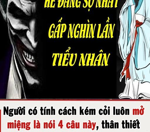 Người có tính cách kém cỏi luôn mở miệng là nói 4 câu này, thân thiết mấy cũng phải chấm dứt quan hệ