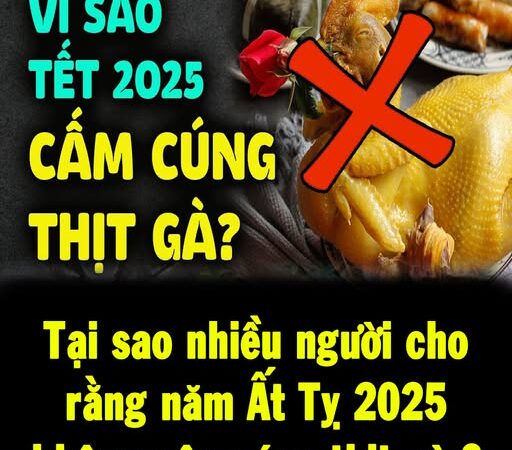 Tại sao nhiều người cho rằng năm Ất Tỵ 2025 không nên cúng thịt gà?