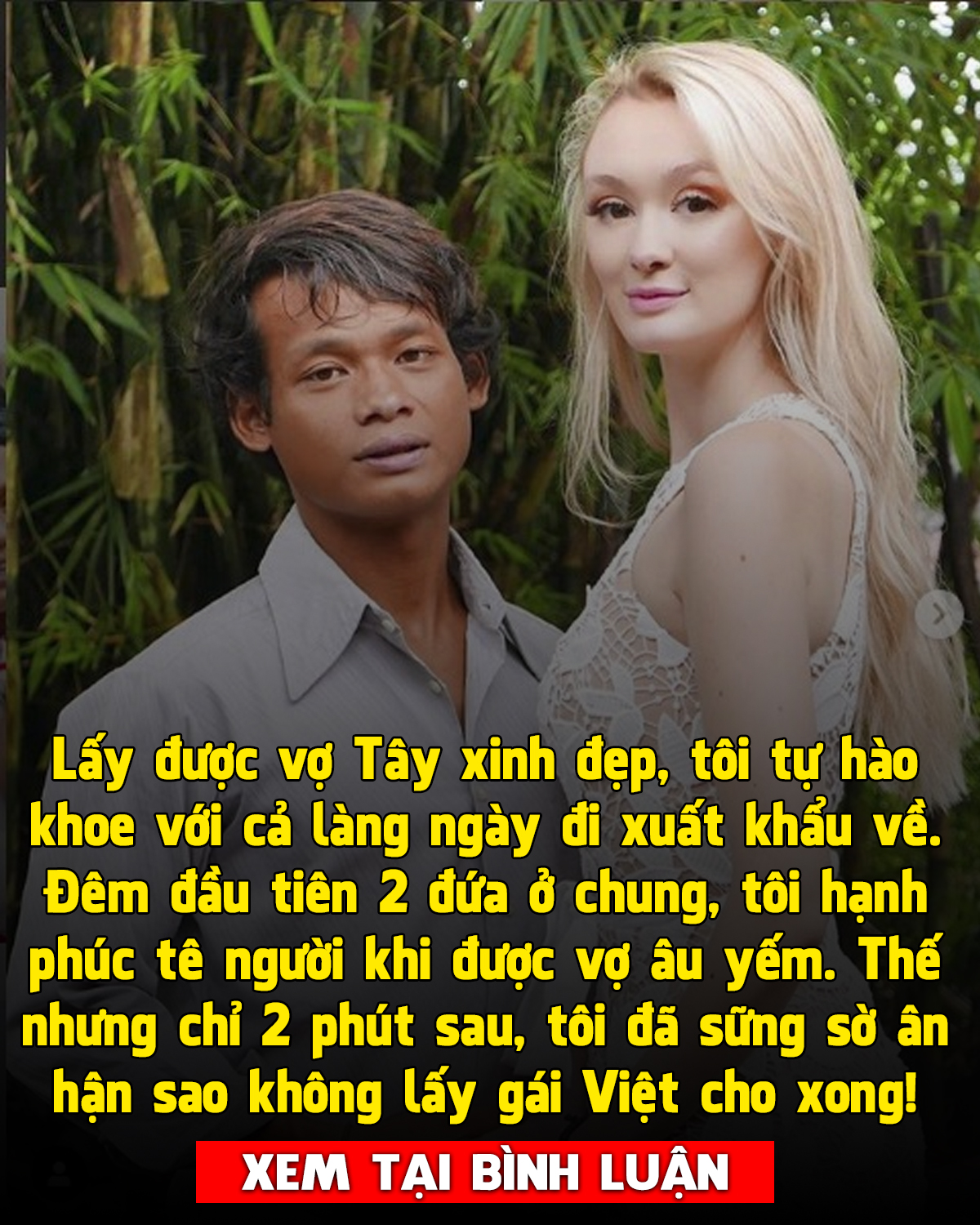 Lại cặp “chồng cú vợ tiên”