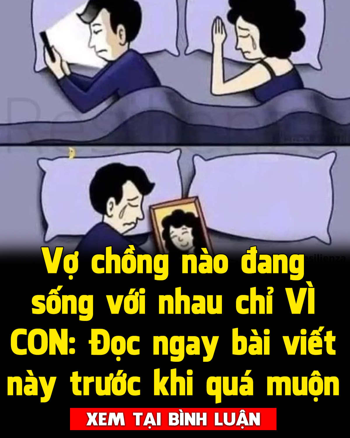 Hệ quả đau lòng khi vợ chồng cố gắng sống với nhau chỉ ‘vì con’