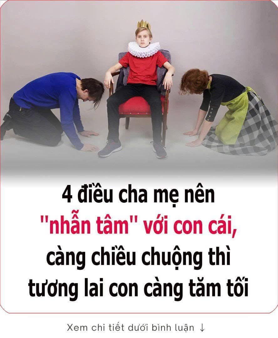 4 điều cha mẹ nên ”nhẫn tâm” với con cái, 👇 👇