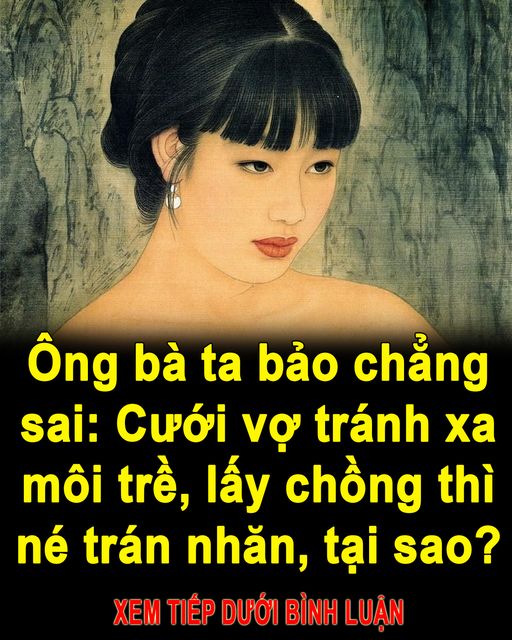 Ông bà ta bảo chẳng sai 👇