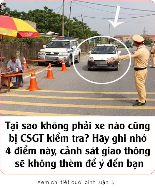 Tại sao không phải xe nào cũng bị CSGT kiểm tra? Hãy ghi nhớ 4 điểm này, cảnh sát giao thông sẽ không thèm để ý đến bạn 👇