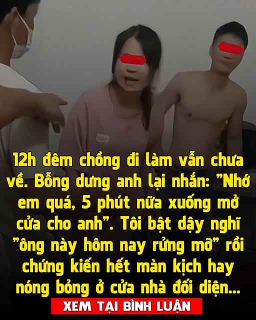 Đọc tin của chồng mà Lan phì cười nghĩ lão chồng khô khan của mình hôm nay cũng biết nói lời có cánh, lại còn mò về giữa đêm nữa… Ai dè kịch hay ở màn sau..