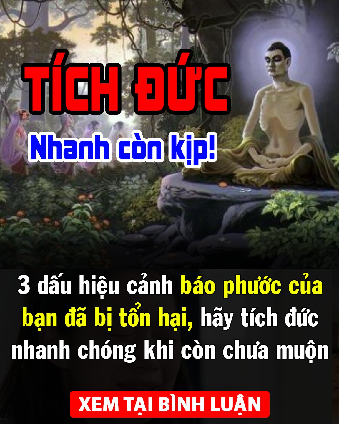 3 dấu hiệu cảnh báo phước của bạn đã bị tổn hại, hãy tích đức nhanh chóng khi còn chưa muộn 👇👇👇