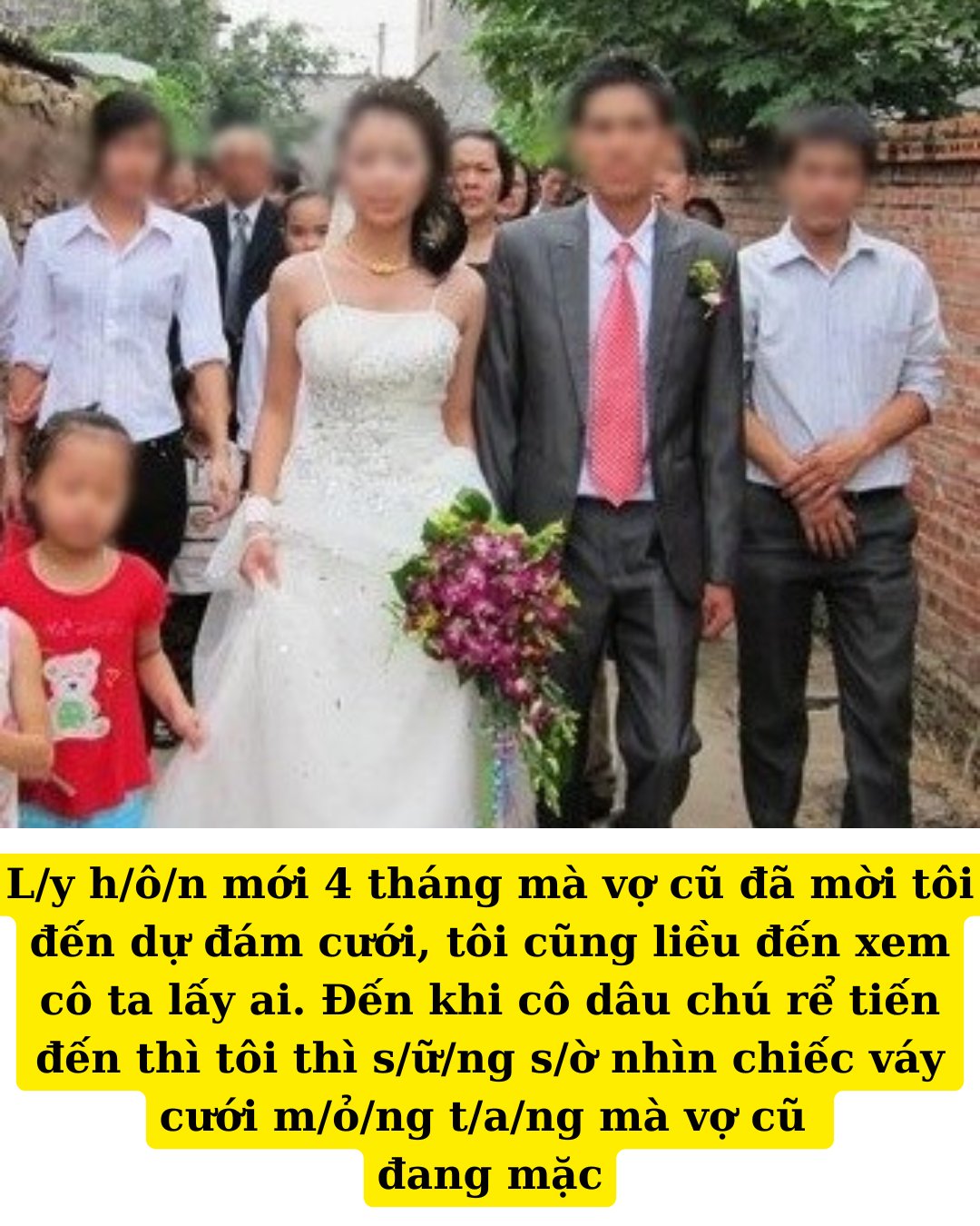 Nhìn cô dâu với chiếc váy m/ỏ/ng t/a//ng, tôi sững người. Đọc tiếp dưới bình luận 👇👇