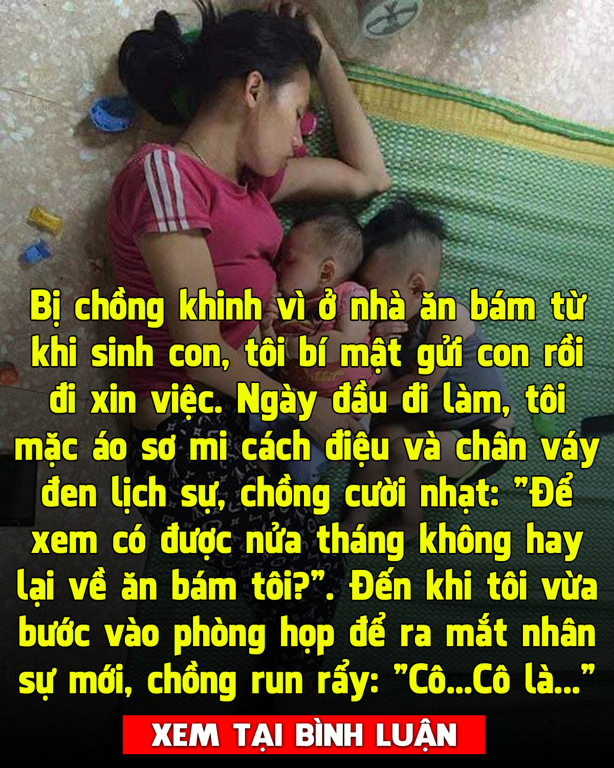 Tôi nghĩ có lẽ chỉ bấy nhiêu thôi cũng đủ chấn chỉnh lại thái độ của chồng. Bao lâu nay, anh khiến tôi phải đau lòng…