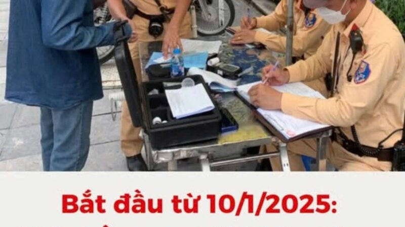 Bắt đầu từ 10/1/2025: Vợ chồng, người thân đi xe của nhau bị CSGT xử phạt từ 3 – 6 triệu đồng?