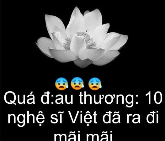 Tin buồn:10 nghệ sĩ Việt đã r a đi mãimãi