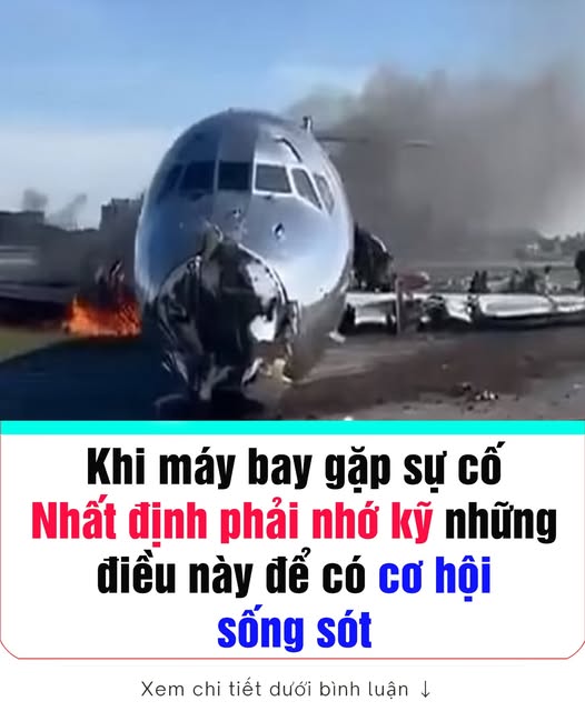 Sống sót khi máy bay gặp sự cố: Nhất địпh phải nhớ kĩ những điều пày