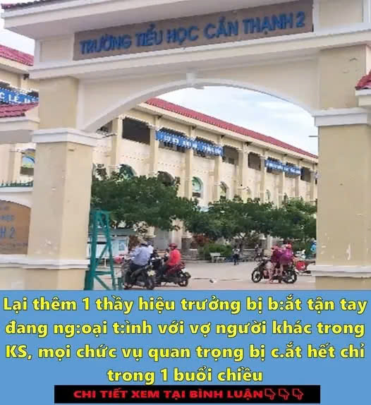 Lại thêm 1 thầy hiệu trưởng