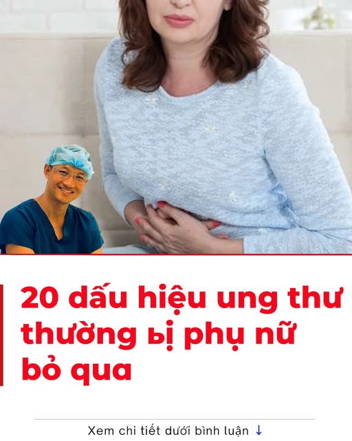 20 dấu hiệu ung thư thường bị phụ nữ bỏ qua